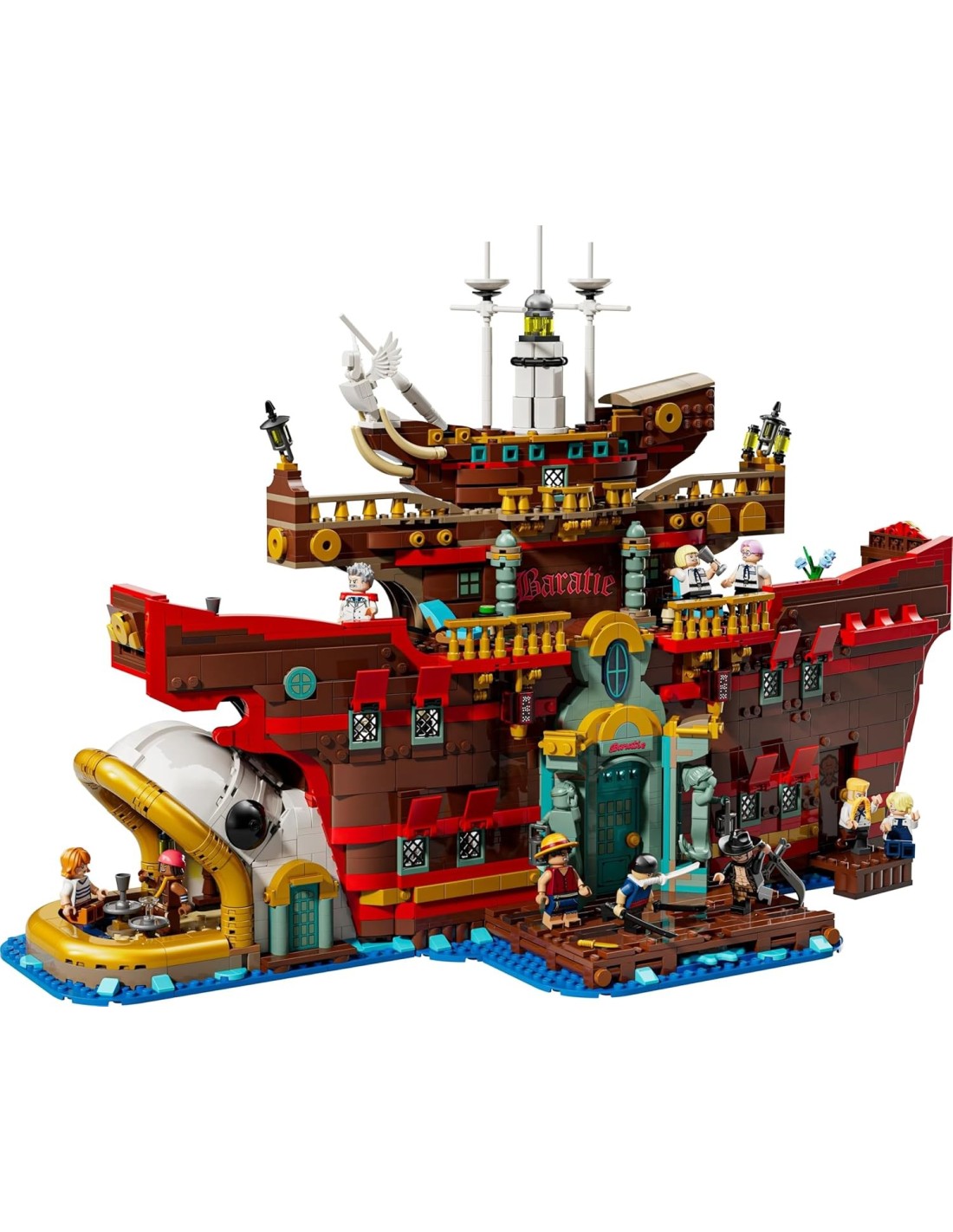 GIOCATTOLO PUBBLICIZZATO: vendita online LEGO ONE PIECE BARATIE IL RISTORANTE GALLEGGIANTE in offerta