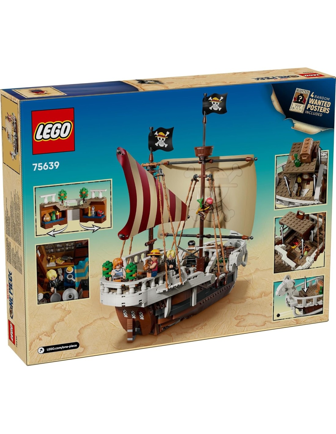 GIOCATTOLO PUBBLICIZZATO: vendita online LEGO ONE PIECE BARATIE IL RISTORANTE GALLEGGIANTE in offerta
