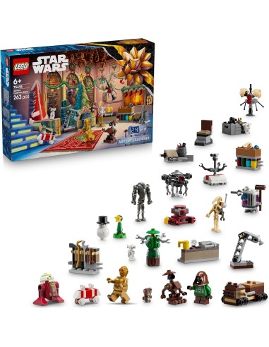 GIOCATTOLO PUBBLICIZZATO: vendita online LEGO STAR WARS CALENDARIO DELL'AVVENTO 2025 in offerta