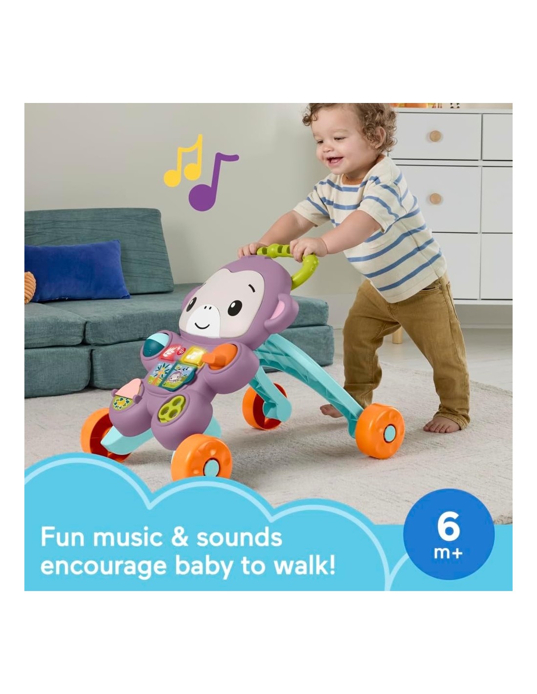 Fisher Price Scimmietta Primi Passi giocattolo educativo | Shop in Casa
