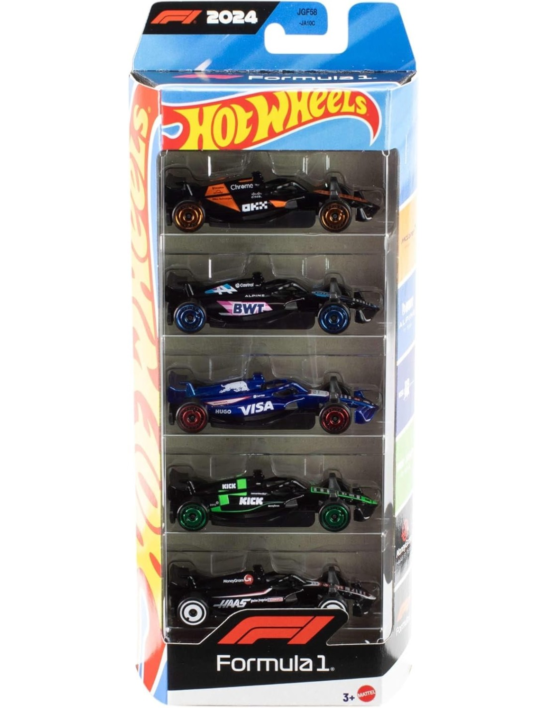Hot Wheels set 5 macchinine Formula 1 | shopincasa.it