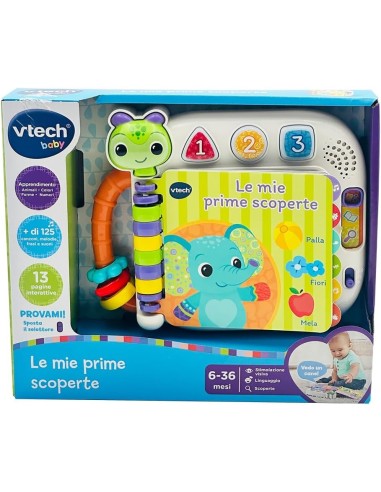 VTech Le Mie Prime Scoperte libro interattivo bambini | shopincasa.it