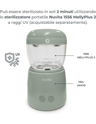 Nuvita 1164 Mix70 Scaldabiberon Portatile Universale | Shop in Casa