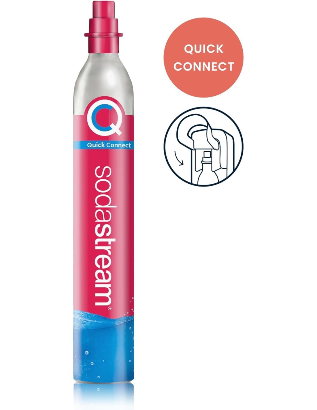 Cilindro CO2 SodaStream 425g Attacco Rapido | Shopincasa