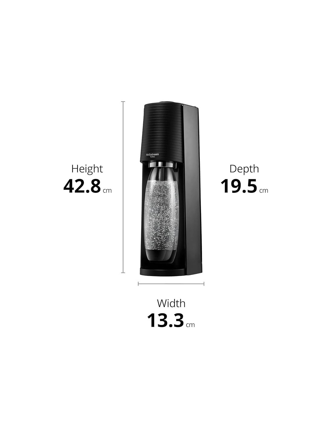 SodaStream Terra Sparkling Water Maker Starter Bundle | Shop in Casa