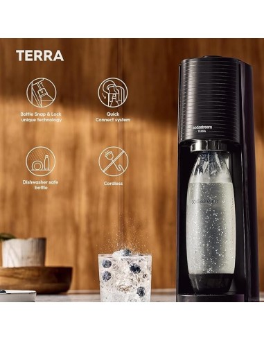SodaStream Terra Sparkling Water Maker Starter Bundle | Shop in Casa