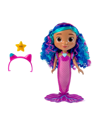 GIOCATTOLO PUBBLICIZZATO: vendita online BAMBOLA GABBY SIRENA SING SHINE, IMPERMEABILE CON LUCI E SUONI, 3+ ANNI in offerta