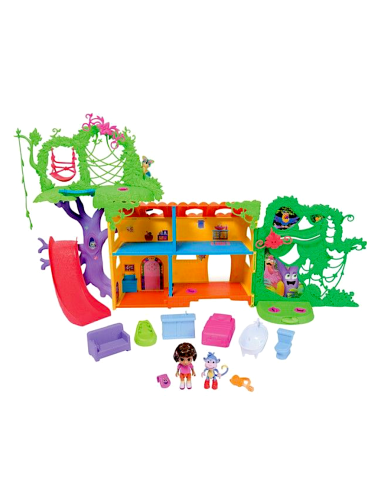 GIOCATTOLO PUBBLICIZZATO: vendita online DORA PLAYSET CASA NELLA FORESTA in offerta