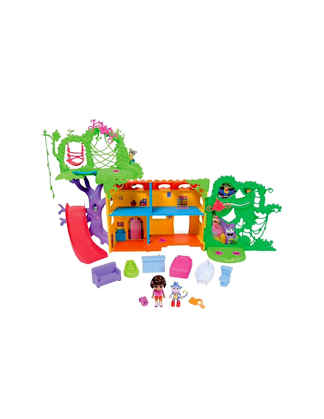 GIOCATTOLO PUBBLICIZZATO: vendita online DORA PLAYSET CASA NELLA FORESTA in offerta