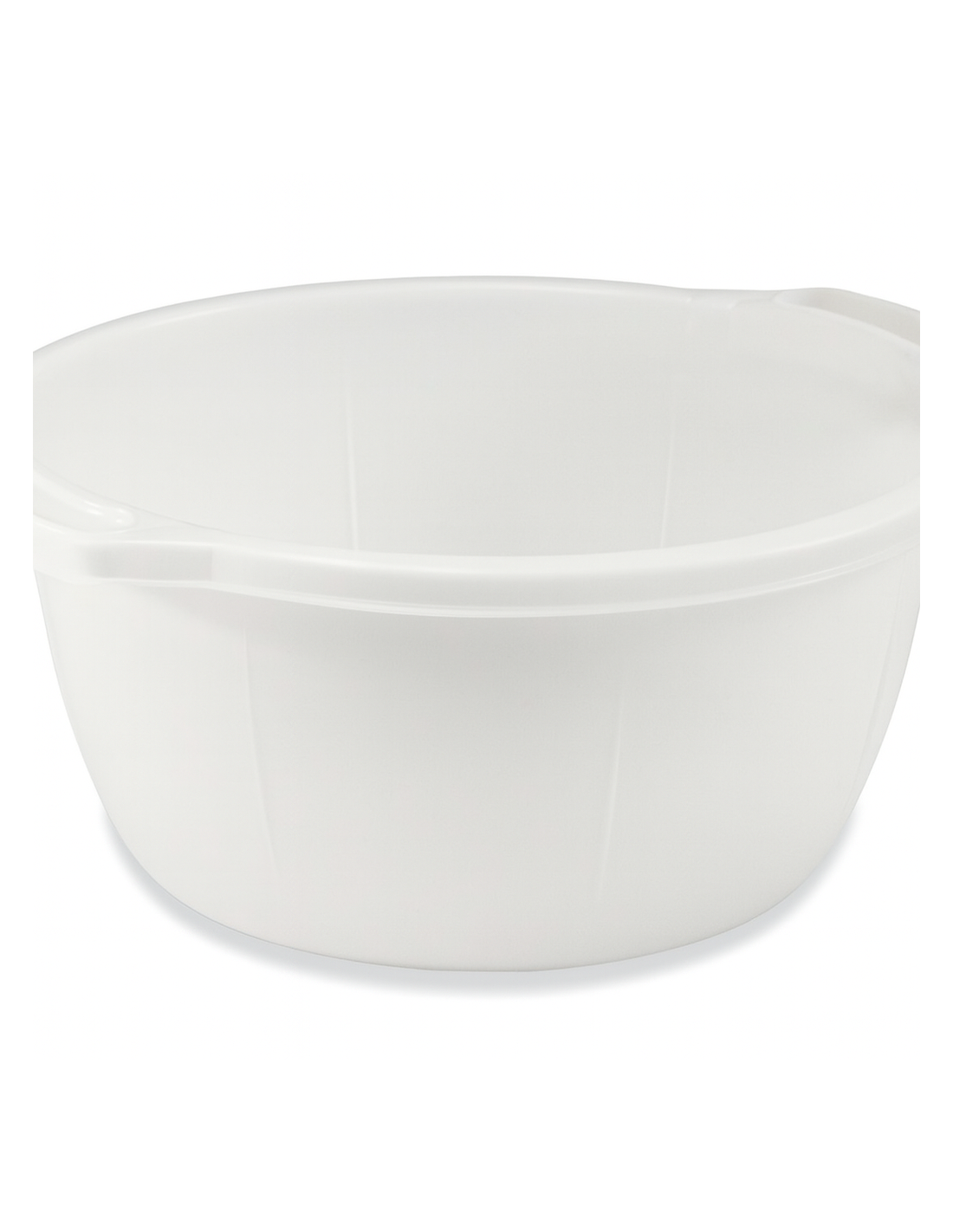 BACINELLE: vendita online Bacinella bombata plastica 25lt, contenitore rotondo multiuso, assortito bianca o blu, vasca colora...