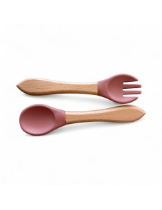 Set Pappa Silicone Rosa 7 Pezzi Autosvezzamento | Shop in Casa