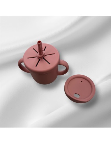 Set Pappa Silicone Rosa 7 Pezzi Autosvezzamento | Shop in Casa