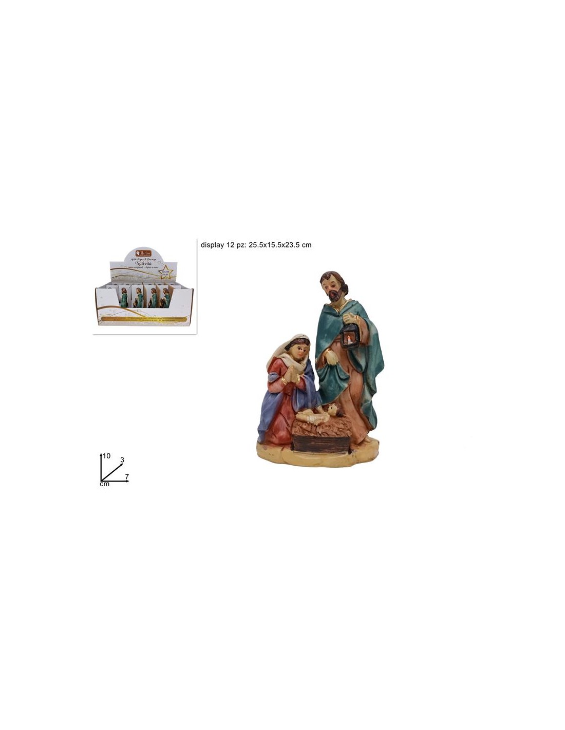 SET NATIVITA' 10CM