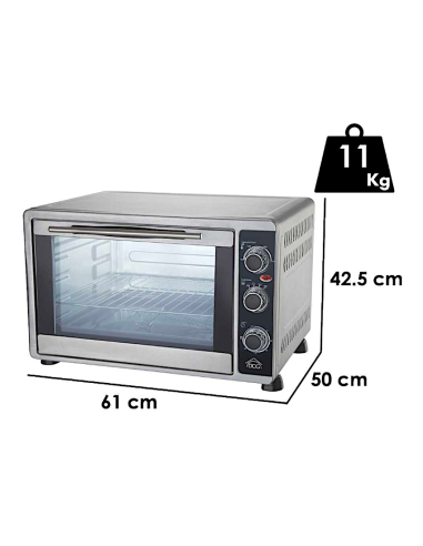 MULTIFORNO MBS45 45LT CON GRIGLIA 2000W
