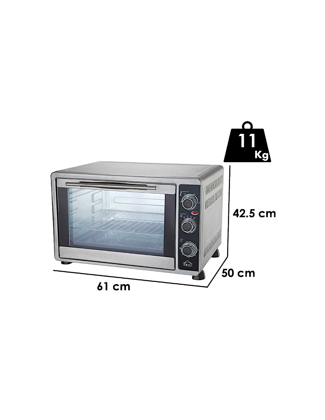 MULTIFORNO MBS45 45LT CON GRIGLIA 2000W