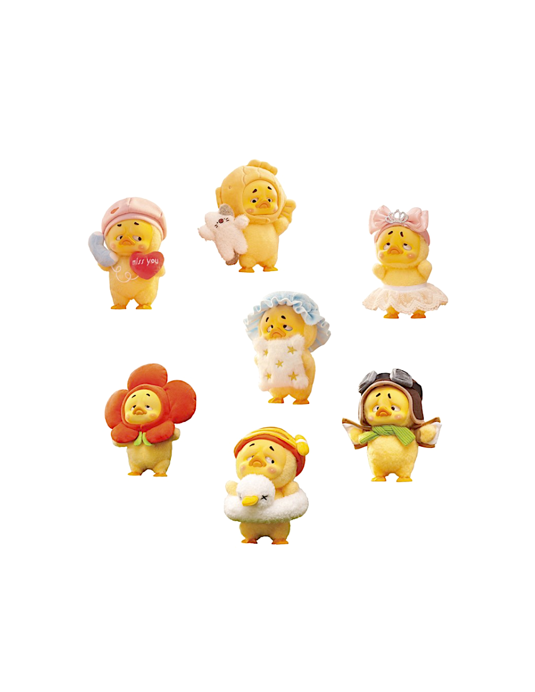 PELUCHE: vendita online UPSET DUCK MYSTERY, ACT CUTE DUCK, PELUCHE 18 CM, 6 DA COLLEZIONARE +1 SEGRETO, VARI STILI, FIGURE DA...
