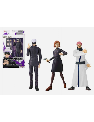ANIME HEROES T09528 JUJUTSU KAISEN PERSONAGGI ASSORTITI