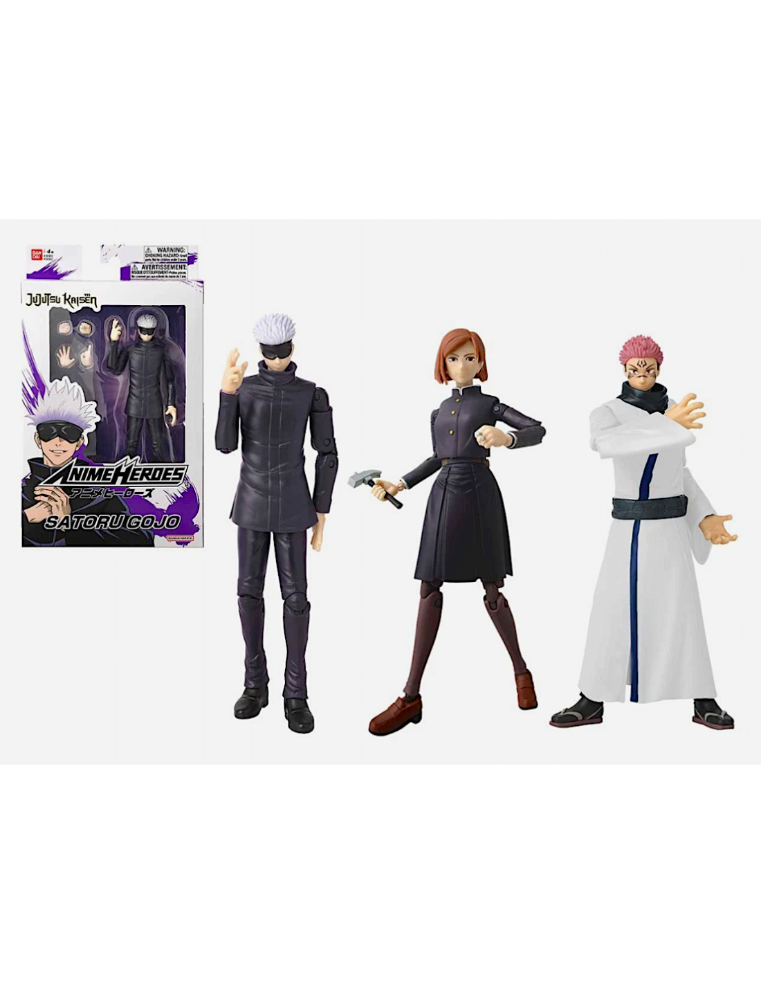 ANIME HEROES T09528 JUJUTSU KAISEN PERSONAGGI ASSORTITI