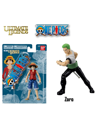 ONE PIECE T13109 ZORO PERSONAGGIO 12CM