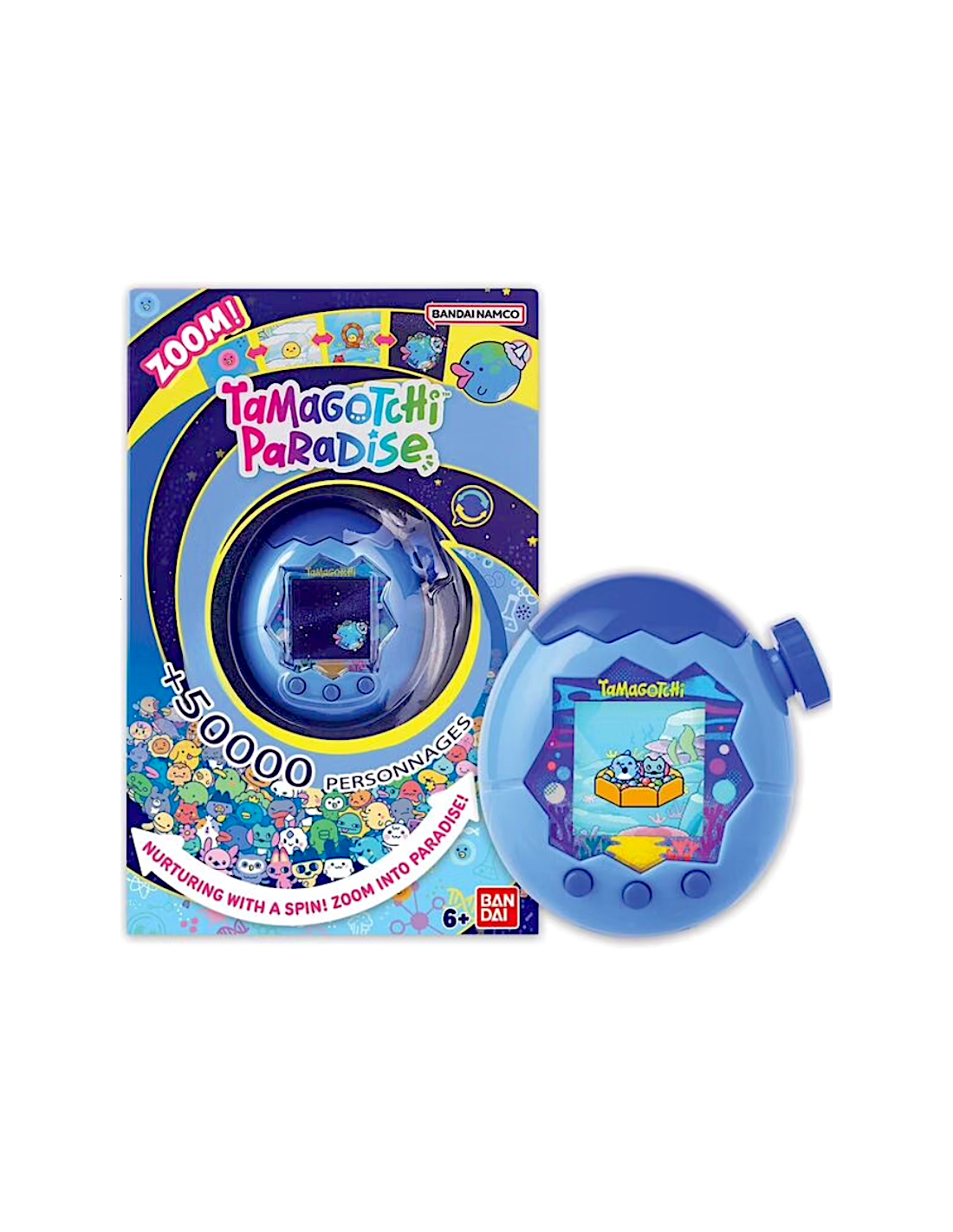 GIOCATTOLO PUBBLICIZZATO: vendita online TAMAGOTCHI PARADISE AZZURRO, ANIMALE VIRTUALE, GIOCATTOLO INTERATTIVO, MODELLO AZZUR...