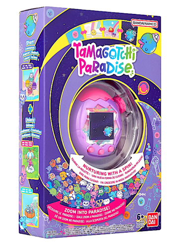 GIOCATTOLO PUBBLICIZZATO: vendita online TAMAGOTCHI PARADISE VIOLA, ANIMALE VIRTUALE, GIOCATTOLO INTERATTIVO, MODELLO VIOLA E...
