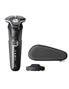 Philips Serie 5000 Rasoio Elettrico Wet & Dry con testine flessibili a 360° e tecnologia SkinIQ.