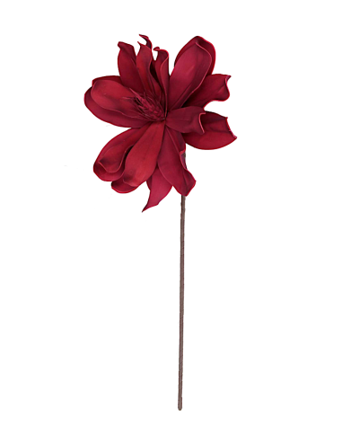 FIORE ARTIFICIALE CAMELIA ROSSO 71CM