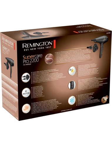 ASCIUGACAPELLI 3T 2200W SUPERCARE PRO REMINGTON AC7200 su Shop in Casa