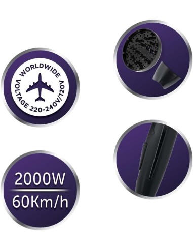 Remington Asciugacapelli On the Go D1500 2000W Pieghevole da Viaggio | Shop in Casa
