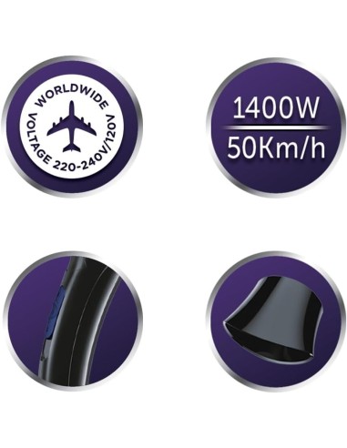 Remington Asciugacapelli da Viaggio D2400 1400W Pieghevole On the Go | Shop in Casa