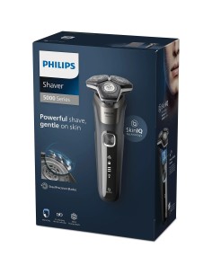 Philips Rasoio Elettrico S5887/10 Serie 5000 Wet & Dry con SkinIQ | Shop in Casa