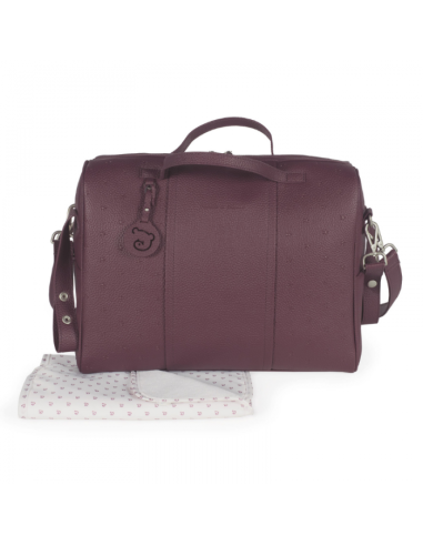 Pasito a Pasito Borsa Fasciatoio London Cherry con Fasciatoio Coordinato | Shop in Casa
