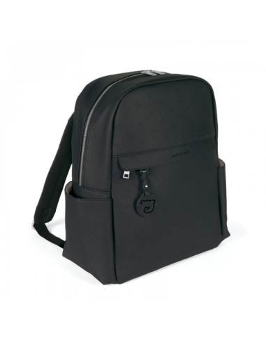 Pasito a Pasito Zaino London Black con Fasciatoio Coordinato | Eleganza e Praticità