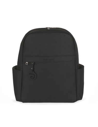 Pasito a Pasito Zaino London Black con Fasciatoio Coordinato | Eleganza e Praticità