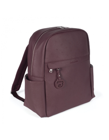 Pasito a Pasito Zaino London Cherry con Fasciatoio | Pratico ed Elegante