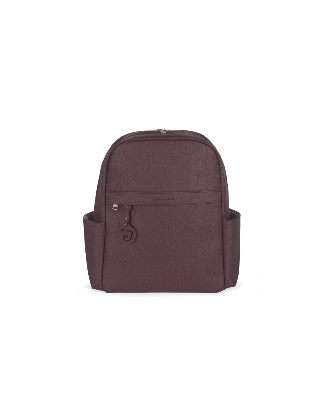 Pasito a Pasito Zaino London Cherry con Fasciatoio | Pratico ed Elegante