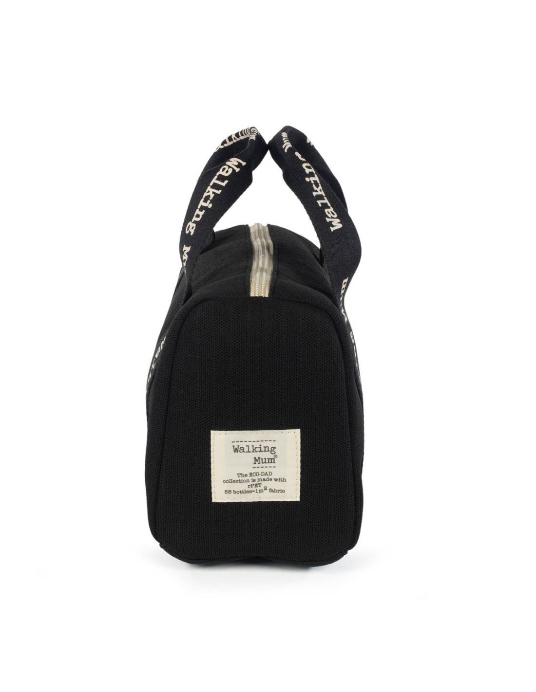 Mini Bag Pasito a Pasito ECO-MUM Black | Compatta e Impermeabile