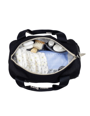 Mini Bag Pasito a Pasito ECO-MUM Black | Compatta e Impermeabile