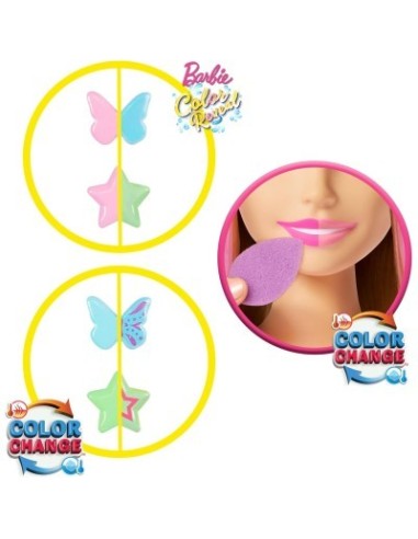 Mattel Barbie Testa Pettinabile Deluxe con 20 Accessori | Shopincasa.it