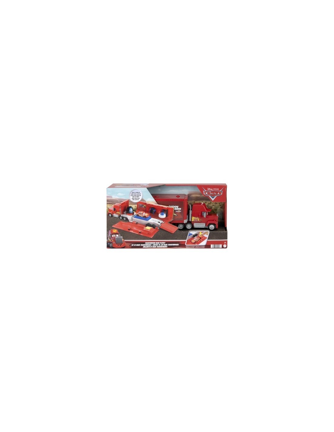 Disney Pixar Cars Mack Trasformabile 2 in 1 Camion e Officina | Shopincasa.it