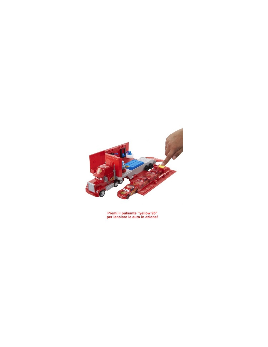 Disney Pixar Cars Mack Trasformabile 2 in 1 Camion e Officina | Shopincasa.it