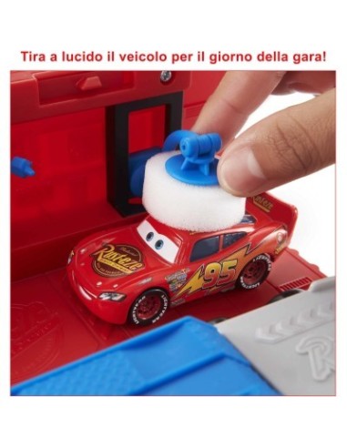 Disney Pixar Cars Mack Trasformabile 2 in 1 Camion e Officina | Shopincasa.it