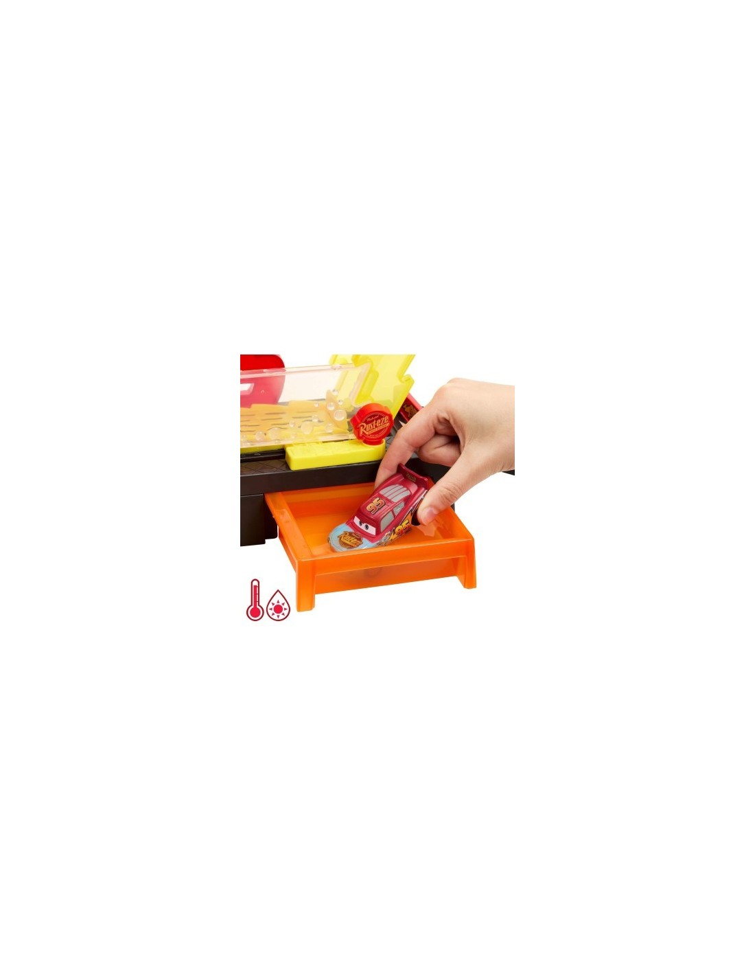 Disney Pixar Cars Autolavaggio Corsa Cambia Colore | Shopincasa.it