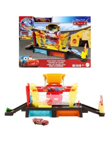Disney Pixar Cars Autolavaggio Corsa Cambia Colore | Shopincasa.it