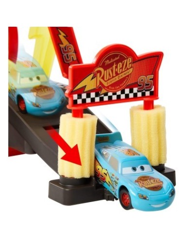 Disney Pixar Cars Autolavaggio Corsa Cambia Colore | Shopincasa.it