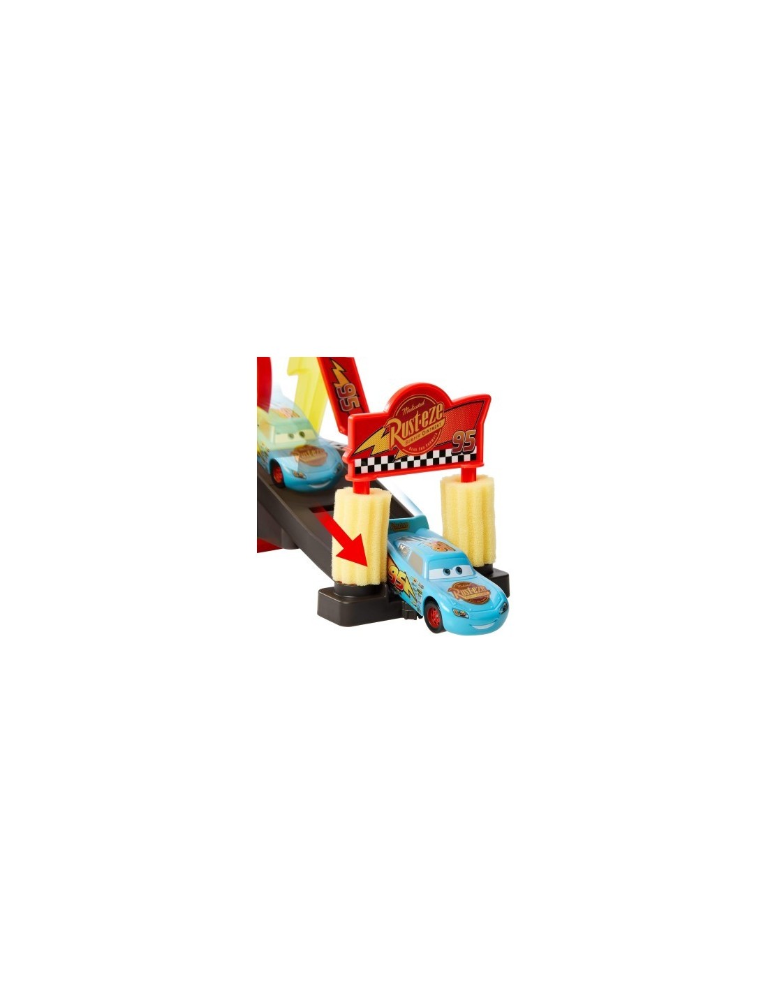 Disney Pixar Cars Autolavaggio Corsa Cambia Colore | Shopincasa.it