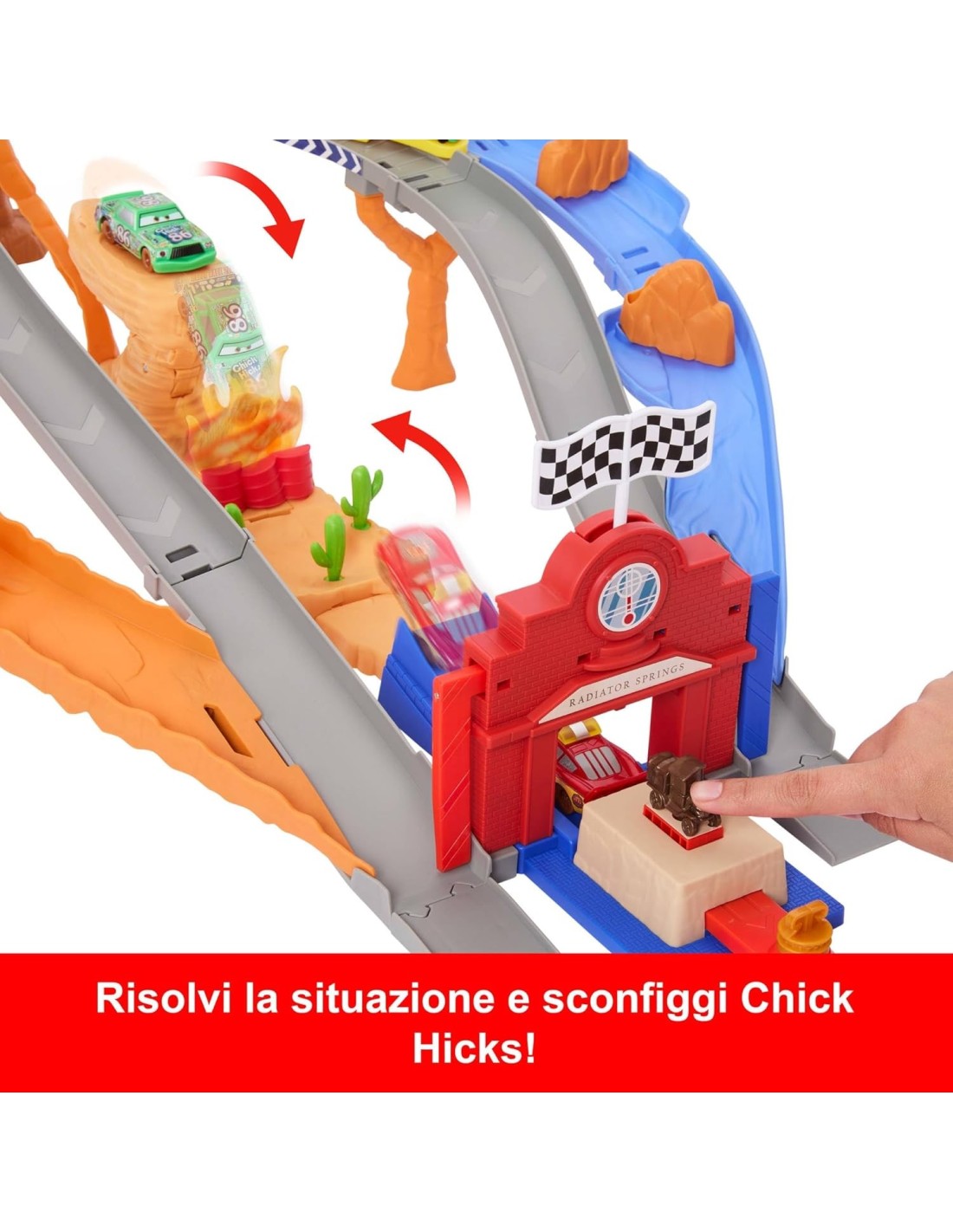 Disney Pixar Cars Sfreccia e Soccorri Circuito | Shopincasa.it