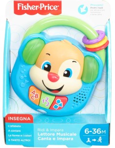 Fisher-Price Lettore Musicale Canta e Impara Cagnolino | Shopincasa.it