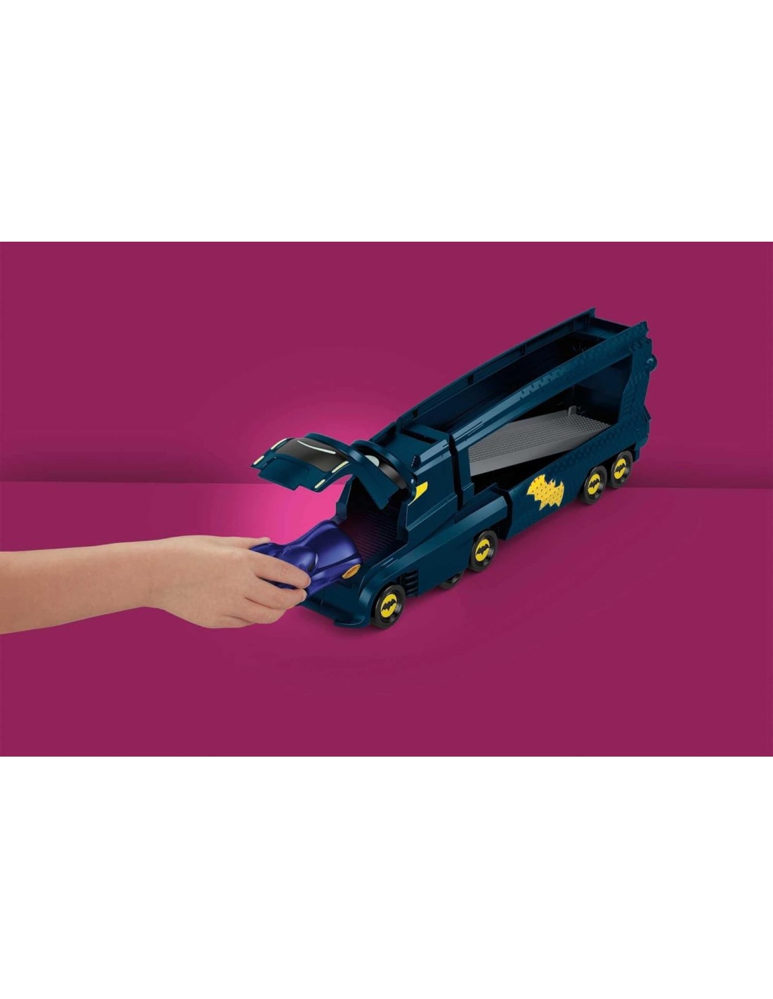 Fisher-Price DC Batwheels Bat-Autotreno con Bam Batmobile su Shopincasa.it