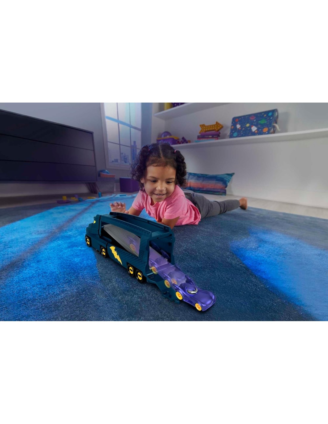 Fisher-Price DC Batwheels Bat-Autotreno con Bam Batmobile su Shopincasa.it